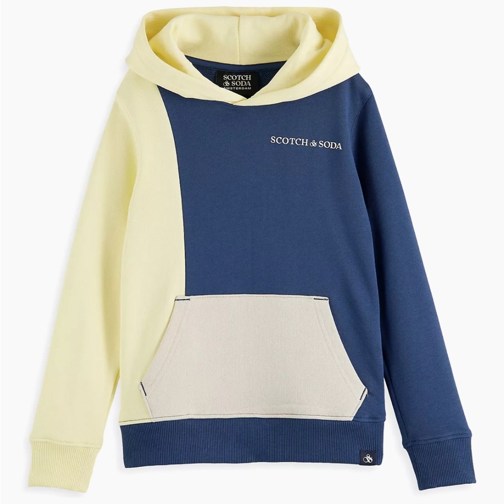 Scotch & Soda boy’s color block sweatsuit